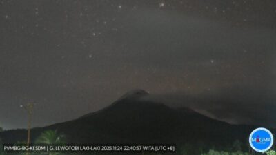 Waspada! Aktivitas Meningkat Drastis, Status Gunung Lewotobi Laki-laki Naik Jadi Level IV (Awas)