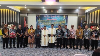 Rayakan Misa Syukur Nataru, Pater Paskalis Tekankan Solidaritas Jamahan dan Integritas bagi Pelayan KSP Kopdit Pintu Air