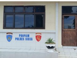 Buntut Skandal Fasilitasi Hotel, 4 Oknum Anggota Polres Sikka Resmi Diamankan Propam