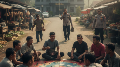 Lokasi Judi Hanya Berjarak 300 Meter Dari Kantor Polsek Bola, Kapolsek Dan Anggota Tutup Mata?