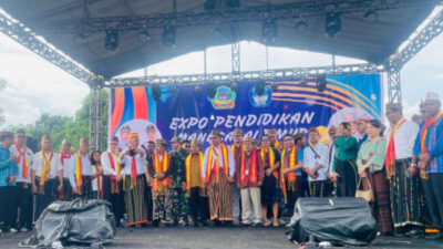 Ratusan Pelajar di Manggarai Timur Ikut Expo Pendidikan Sambut Hardiknas, Bupati Tekankan Pendidikan Berbasis Budaya
