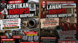 Tim 9 dan GMNI Sikka Gelar Aksi di Kejari Sikka, Tuntut Penuntasan Korupsi Perumda Wairpuan Rp6,75 Miliar