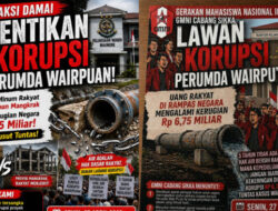 Tim 9 dan GMNI Sikka Gelar Aksi di Kejari Sikka, Tuntut Penuntasan Korupsi Perumda Wairpuan Rp6,75 Miliar