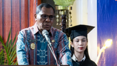 Hadiri Wisuda Universitas Nusa Nipa, Wagub NTT Bekali Wisudawan 13 Kunci Keberhasilan