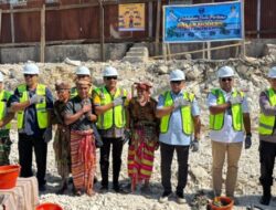 Peletakan Batu Pertama Tandai Pembangunan Pasar Modern Kefamenanu Senilai Rp18 Miliar